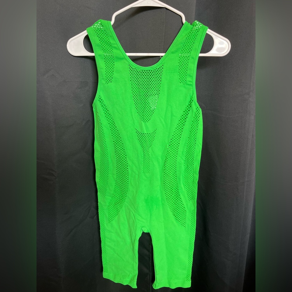 Julia by Love Green Mesh Jumpsuit